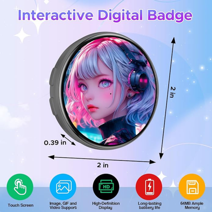 VividPin Display Badge